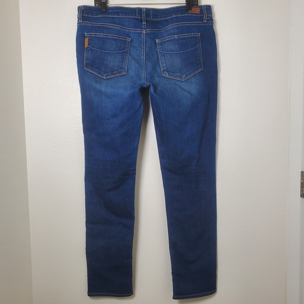 PAIGE Jimmy Jimmy Skinny‎ Jeans Blue Stretch Denim Women's Size 32 WA655 209493 - Picture 8 of 14